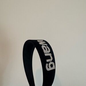 Wang Black with sparkle Headband